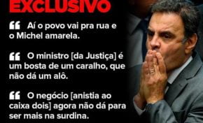 PSDB discute expurgo de Aécio da presidência do Partido | Por Polibio Braga