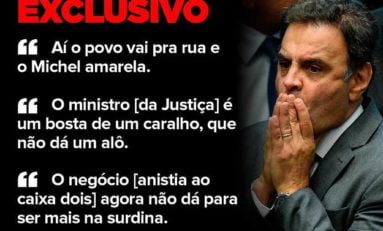 PSDB discute expurgo de Aécio da presidência do Partido | Por Polibio Braga