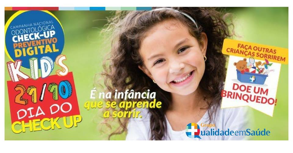 Campanha Check-up Kids- Doe Brinquedos e Ganhe Sorrisos | Por Dra. Márcia Fernandes