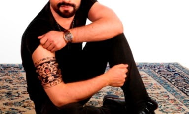 Tapeçaria persa ganha versão à flor da pele| Por Edith Auler