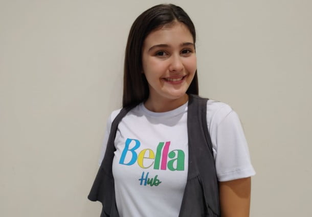 Os atores José Loreto e Nicole Orsini esbanjaram simpatia na capital﻿