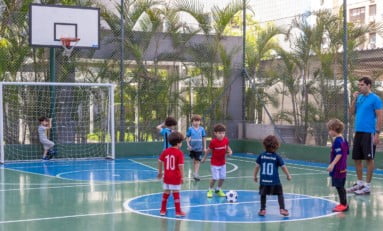 ﻿Futkids apresenta dinâmica da iniciação do futebol para crianças em condomínios de Porto Alegre e região Metropolitana