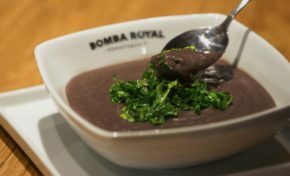 Sopas e caldo durante o inverno 