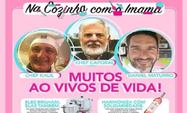 Série de lives Na Cozinha com o Imama marcam os 27 anos do Imama