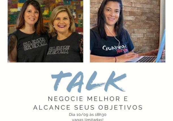 Talk promovido pela CIA. Empreendedora vai abordar técnicas para negociações