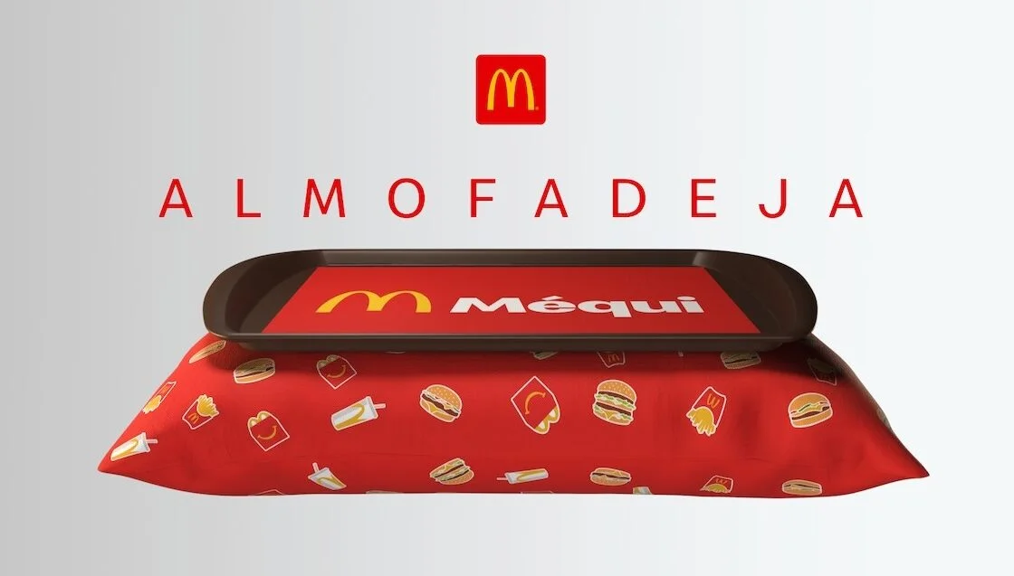 McDonald’s cria almofadeja para quem curte #MéquiNoSofá