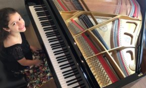 Aos 9 anos, pianista Olívia Tebaldi mostra seu talento precoce em recital virtual e gratuito