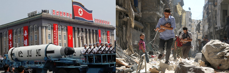 Coreia do Norte e Síria, bastiões de poder e descasos humanitários | Dilmar Isidoro