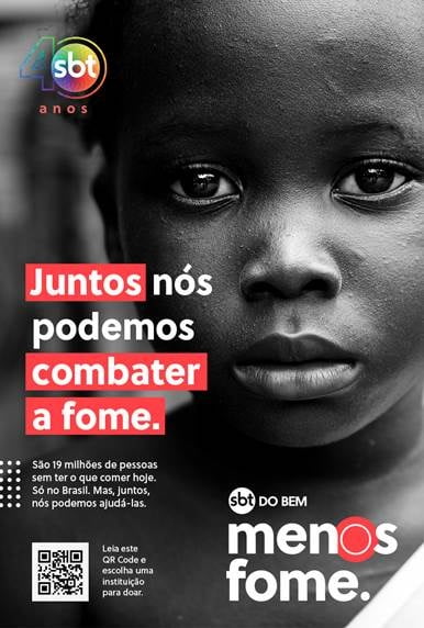 SBT do Bem une forças no combate à fome no Brasil
