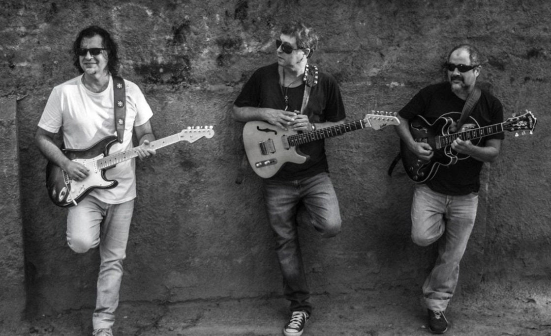Projeto Guitarras da Cidade une três gaúchos em show inédito e gratuito