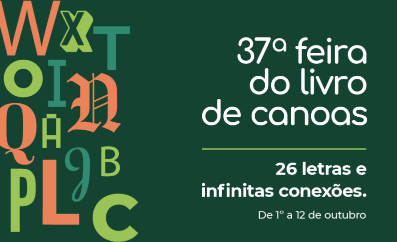37ª Feira do Livro de Canoas ocorre em formato híbrido de 01 a 12 de outubro