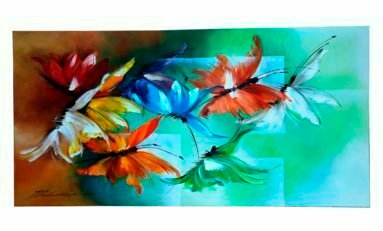 Borboletices, série da artista plástica Ilse Ana Piva Paim, tem visitação prorrogada até o dia 25 de setembro