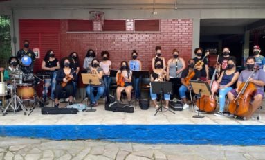 Orquestra Villa-Lobos faz última apresentação do ano no centro da Capital