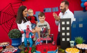 Festa temática do Homem-Aranha 
