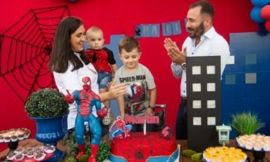 Festa temática do Homem-Aranha 