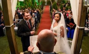 O belíssimo enlace de Carolina Rodrigues e Marcelo Warth Neto