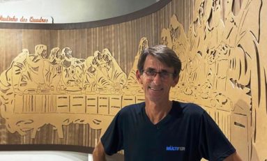 Artista plástico pode bater recorde com quadro da Santa Ceia