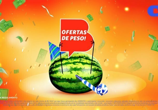 Em sua maior campanha do ano, BIG celebra aniversário oferecendo mil prêmios diários