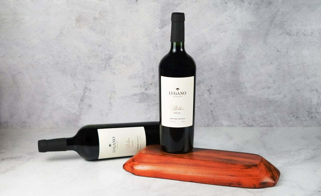 Novo rótulo de vinho Lugano, feito com uvas Malbec, é criado especialmente para o Dia dos Namorados 