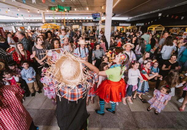 Festa de São João levará gastronomia, música e brincadeiras para mall aberto de Porto Alegre
