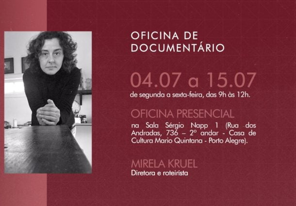 Oficina de Documentário está com inscrições abertas em Porto Alegre