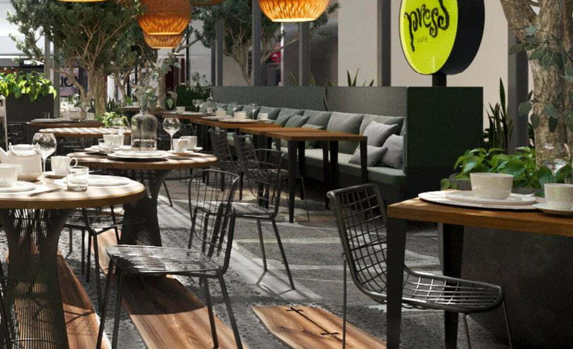 Press Café Moinhos surge repaginado em novo espaço no Moinhos Shopping 