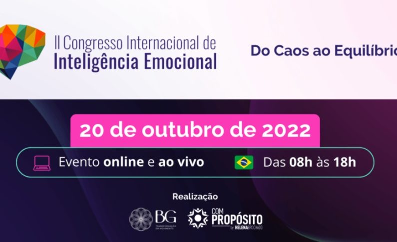 Abertas as inscrições para o II Congresso Internacional de Inteligência Emocional  