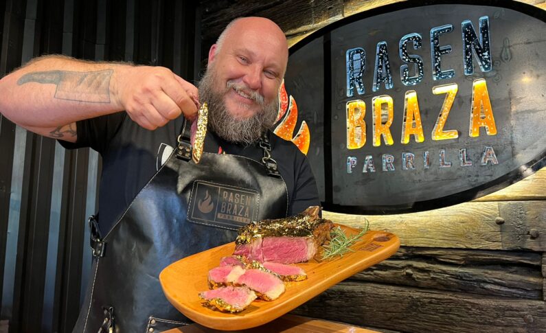 Com inspiração uruguaia, Rasen Braza alia rusticidade e um toque de sofisticação à qualidade exclusiva Angus Las Piedras em Gramado