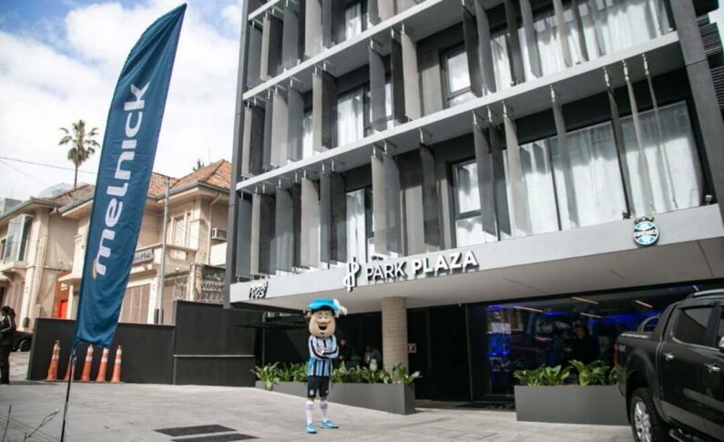 Hotel do Grêmio é o point da torcida nos jogos do Gaúchã