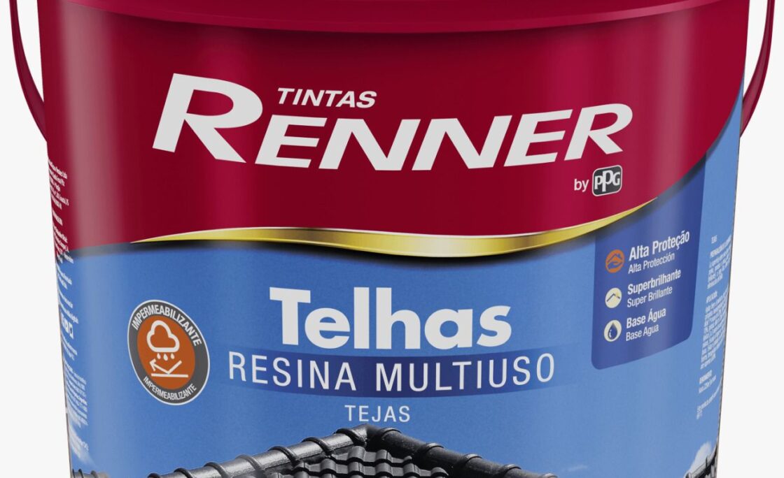 Tintas Renner lança novas opções de cores para a linha Telhas