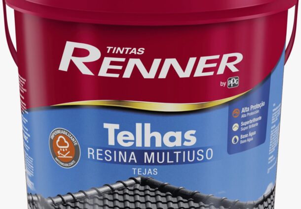 Tintas Renner lança novas opções de cores para a linha Telhas