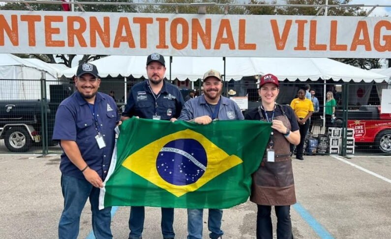 Time brasileiro liderado por gaúcho participa de um dos campeonatos de carne mais tradicionais do planeta