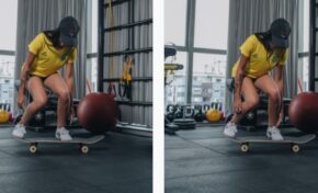 Karolzinha, terceira no ranking brasileiro do STU, realiza fisioterapia em clínica de Porto Alegre