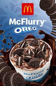 Crocância incomparável do McFlurry Oreo está de volta ao McDonald’s