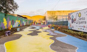 Beco Santo Guerra, no quarto distrito, recebe revitalização 