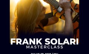 Plaza HUB Sounds anuncia masterclass especial de guitarra com o músico e produtor Frank Solari
