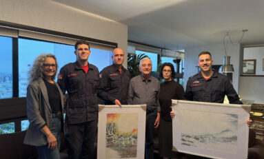 Rifa A Arte do Recomeço em prol da reconstrução das casas dos bombeiros militares gaúchos