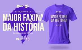 Faxina solidária vai reunir 2 mil voluntários no entorno da Arena do Grêmio em Porto Alegre