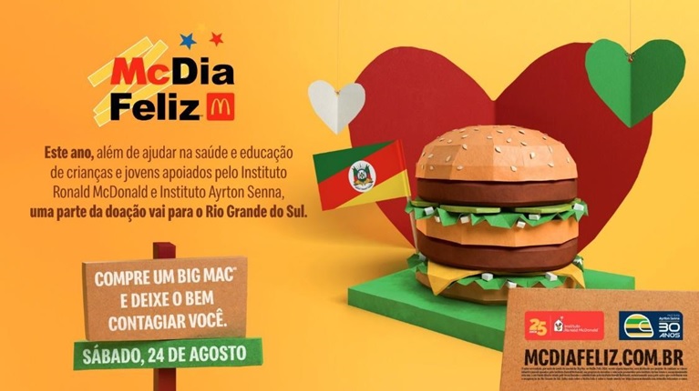 É neste sábado! Tudo o que você precisa saber para participar do McDia Feliz