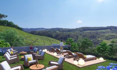 O encanto natural dos vinhedos gaúchos na Região Serrana do RS inspira o conceito do complexo Bacco Wine Heaven