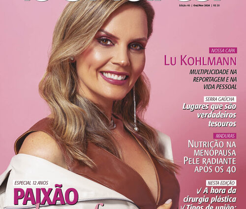 Lu Kohlmann é capa da Revista Bendita nº 46