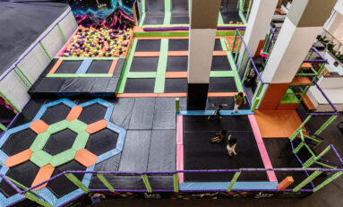 Com mais de 700m², unidade do Jump Mania é opção para as férias de verão