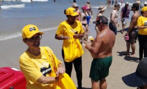Blitz da Naturovos surpreende veranistas no litoral gaúcho