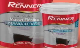 Tinta Renner lança Massa Elástica  na versão profissional e faça você mesmo