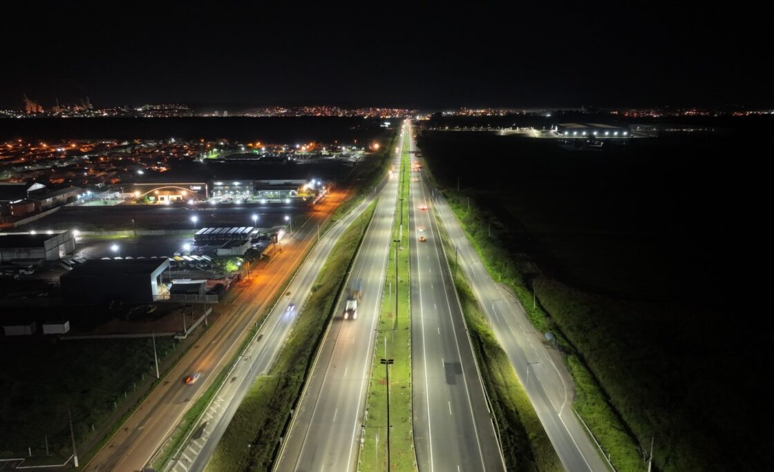Guaíba entregará iluminação de LED na BR-116 em ação inédita da Prefeitura