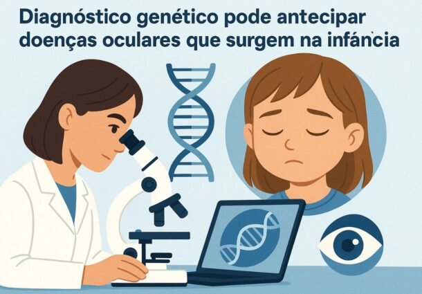Diagnóstico genético pode antecipar doenças oculares que surgem na infância