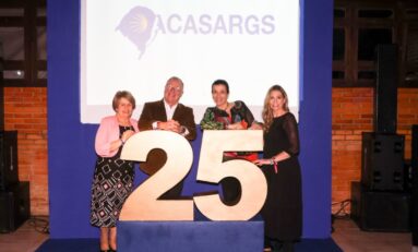 ACASARGS celebrou 25 anos com jantar comemorativo e anunciou novas edições de eventos