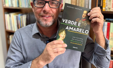 Rodrigo Trespach lança o livro Verde e Amarelo com palestra no Centro Cultural 25 de Julho de Porto Alegre