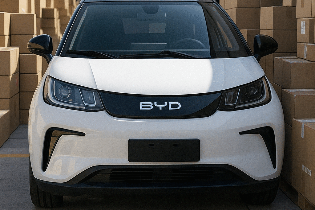Grilo Mobilidade inicia testes com BYD Dolphin Mini Cargo para logística urbana
