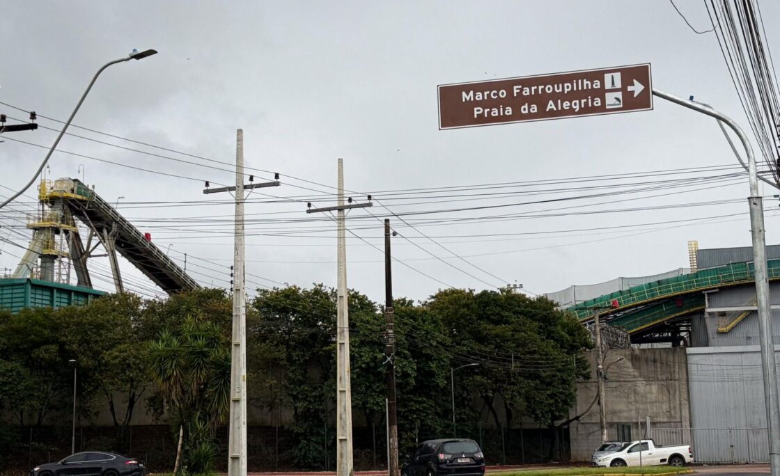 Prefeitura promove a instalação da sinalização turística